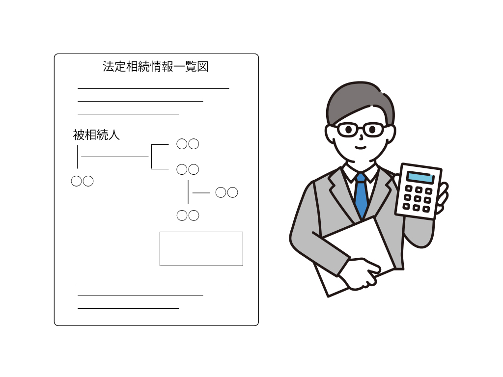 相続放棄の申立をした法定相続人がいらっしゃる場合でも、相続登記申請できます。